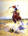 a bad hoss 1904 Charles Marion Russell Indiana cowboy